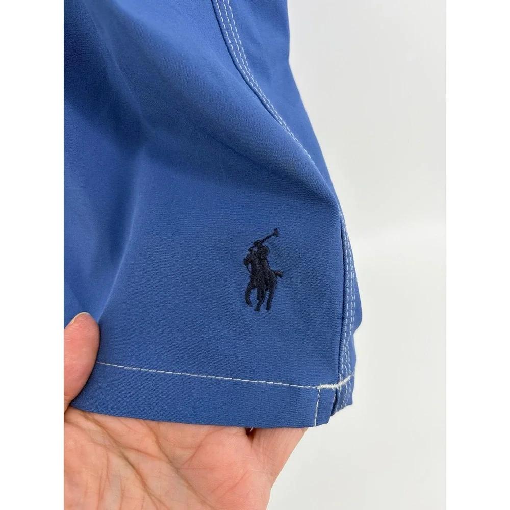 Polo Ralph Lauren Swimming Trunks W/Drawstring, Lined, Blue, Men's Size XXL